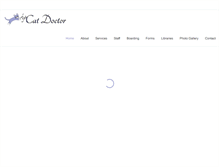 Tablet Screenshot of catdoctorseattle.com